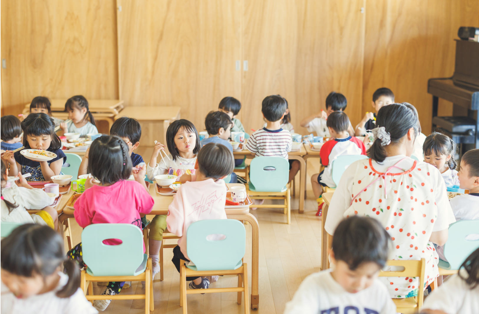 給食の様子