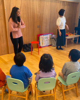 英会話レッスンの様子